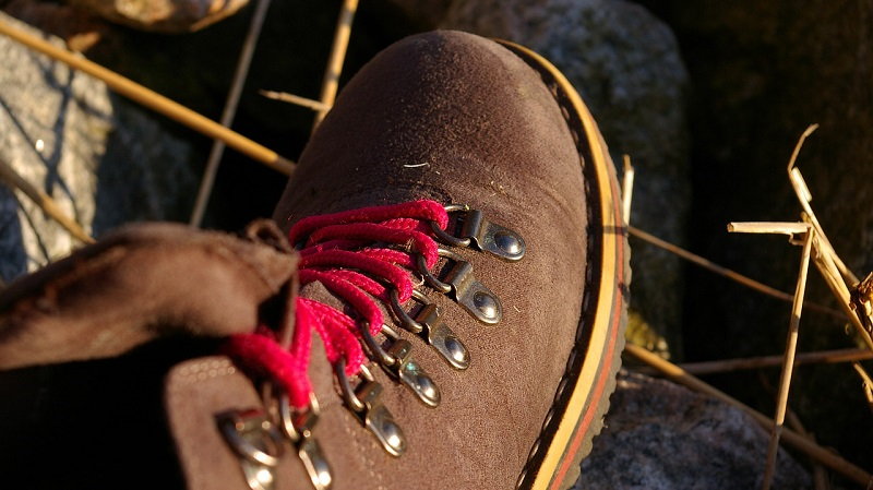 break your hiking boots in