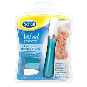 scholl velvet smooth electronic nail care system